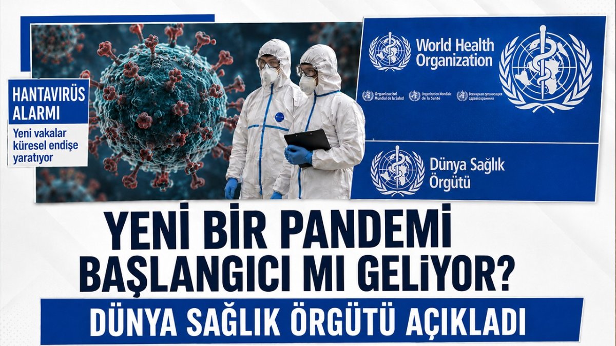 DSÖ: Hantavirüs yeni bir pandemi başlangıcı değil