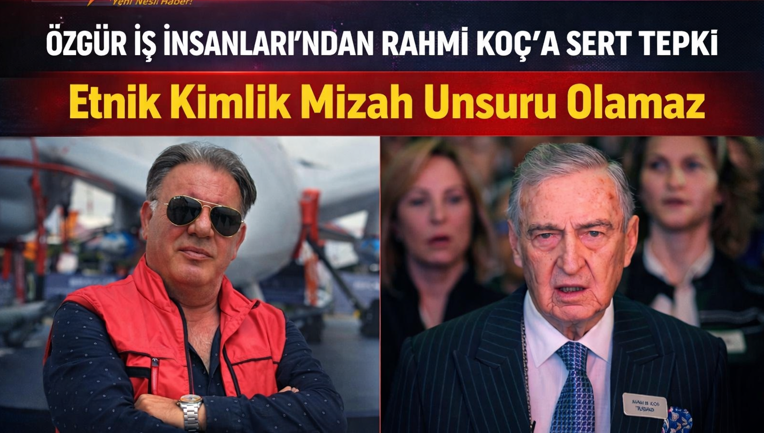 KKTC Özgür İş İnsanları Derneği’nden Rahmi Koç’a Tepki