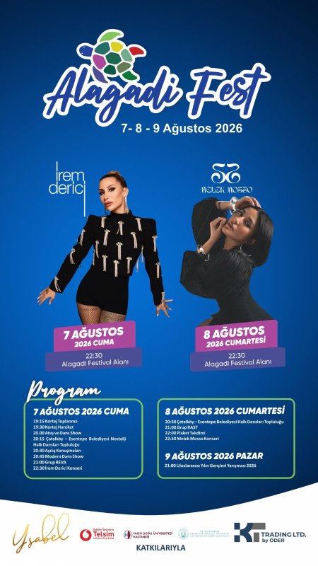 Alagadi Fest 2026 Bu Akşam Başlıyor!