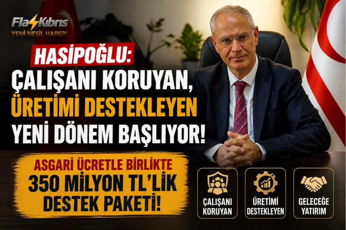 Hasipoğlu: Yeni asgari ücret kesinleşti, teşvik paketi yürürlüğe giriyor
