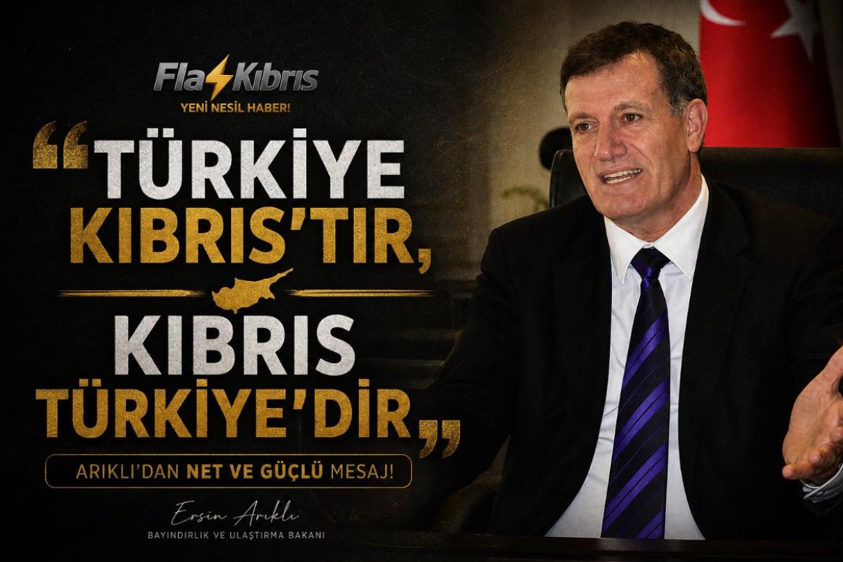 Arıklı: Türkiye KKTC'yi Yalnız Bırakmaz