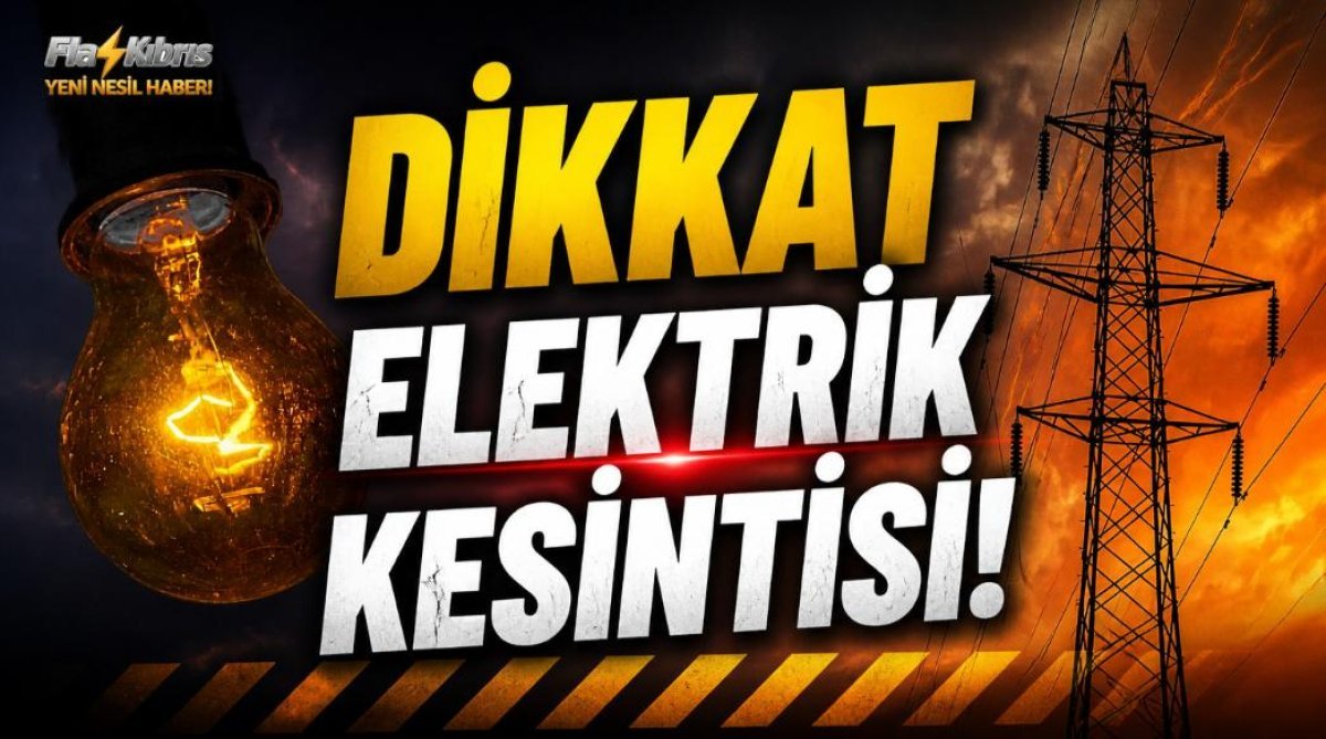 Elektrik kesintisi var