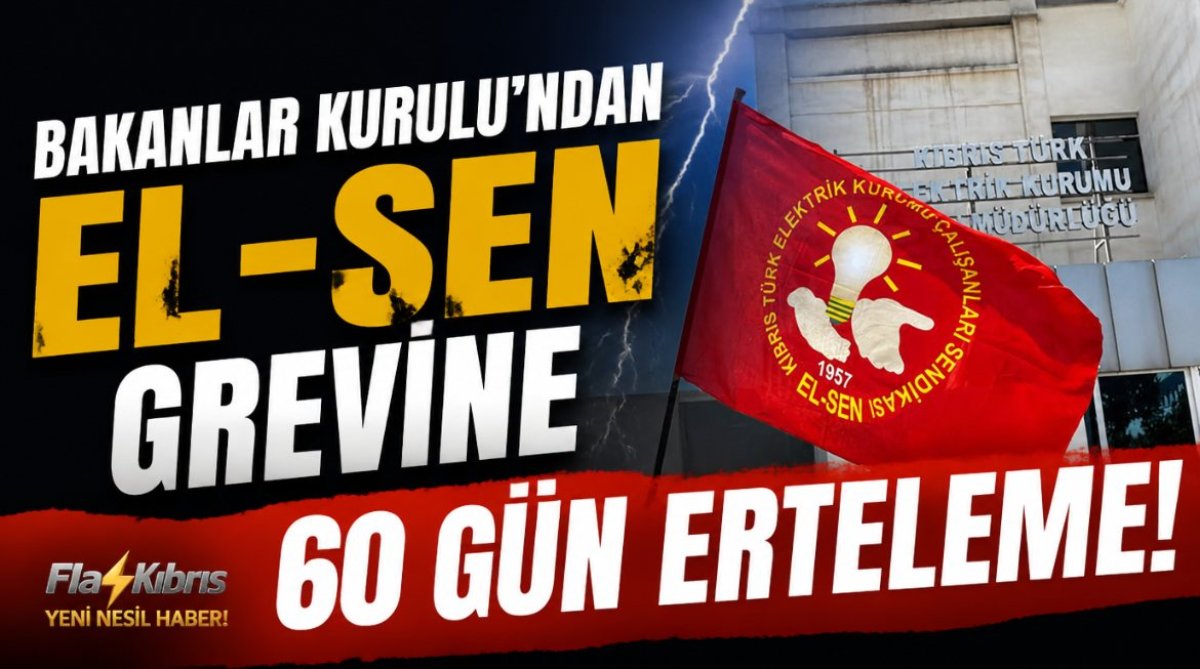 Bakanlar Kurulu, EL-SEN’in grevini 60 gün süreyle erteledi