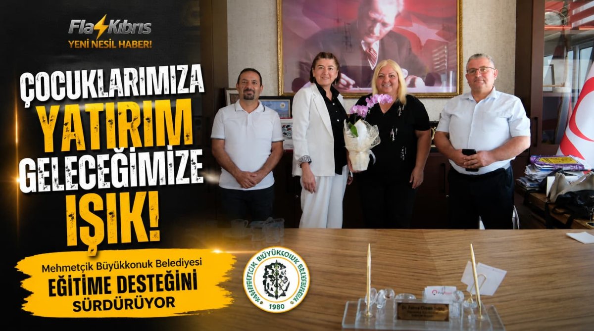 Mehmetçik Büyükkonuk Belediyesinden Eğitime Destek