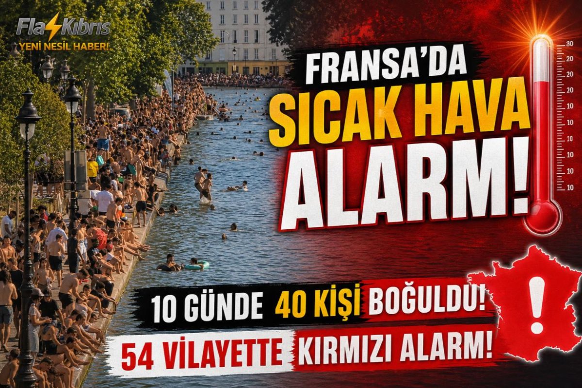 Fransa’da Sıcaklık Krizi: Boğulma Vakaları Artıyor