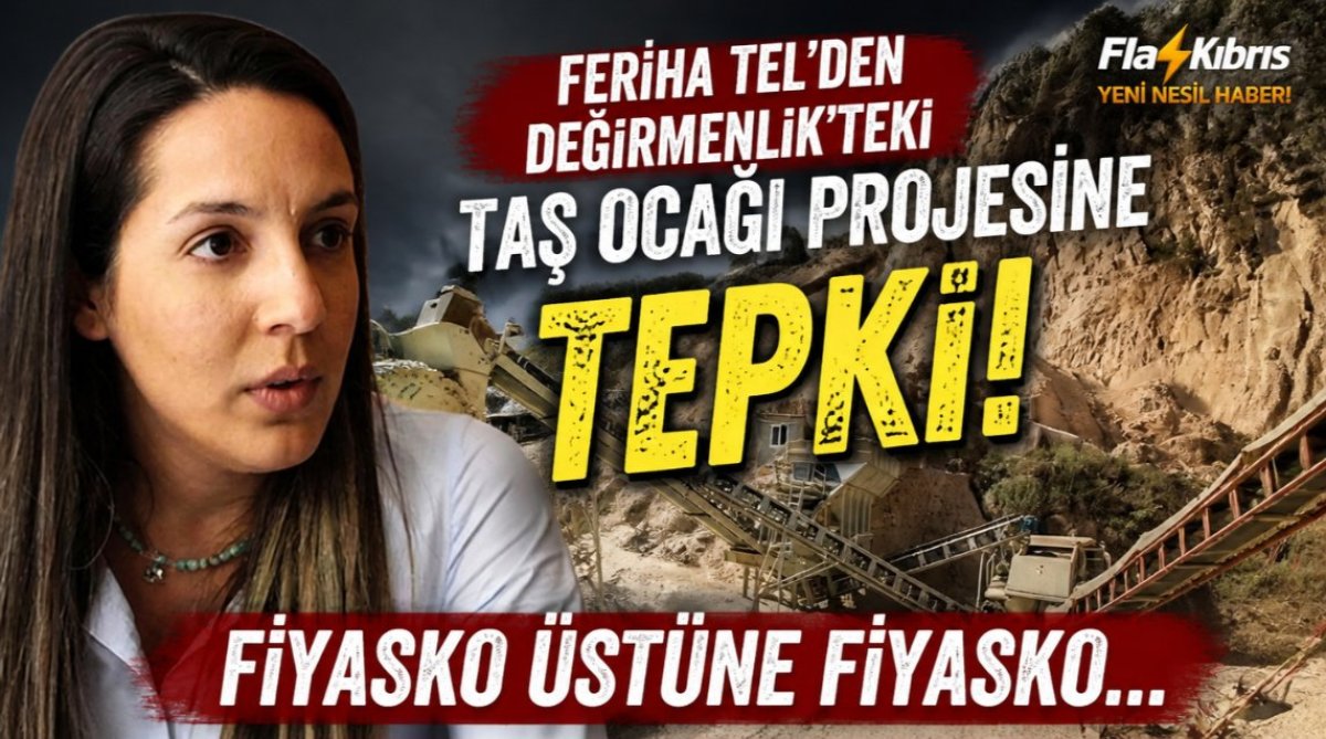 Feriha Tel: Taş ocağı süreci derhal sonlandırılmalı