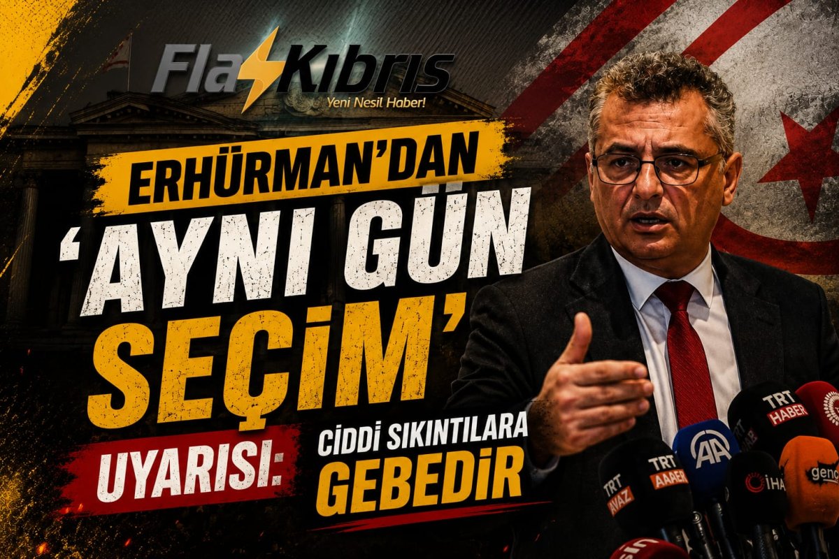 Cumhurbaşkanı Tufan Erhürman: Yerel ve genel seçimlerin aynı gün yapılması ciddi sıkıntılara gebedir