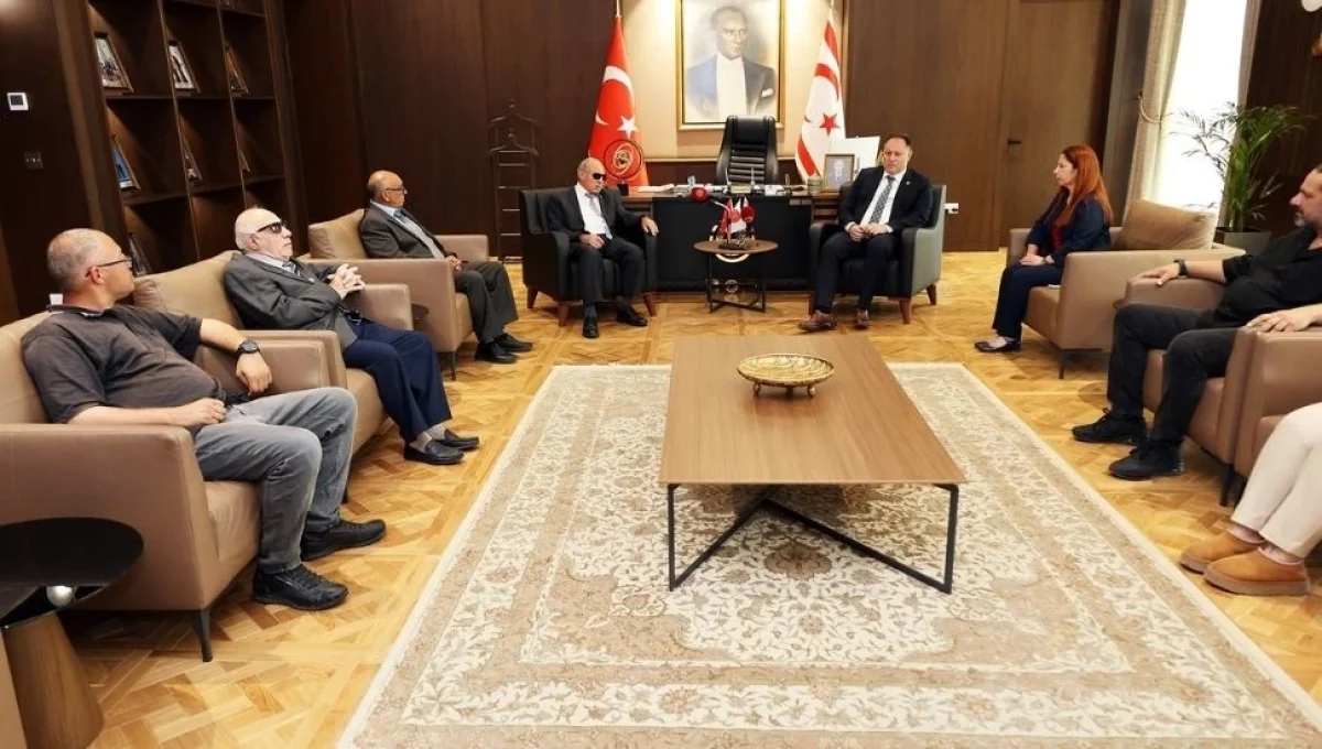 Öztürkler, Engelliler Federasyonu’nu kabul etti