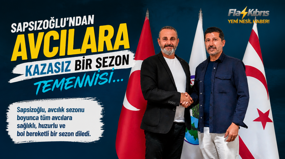 Sapsızoğlu’ndan Avcılara Kazasız Bir Sezon Temennisi