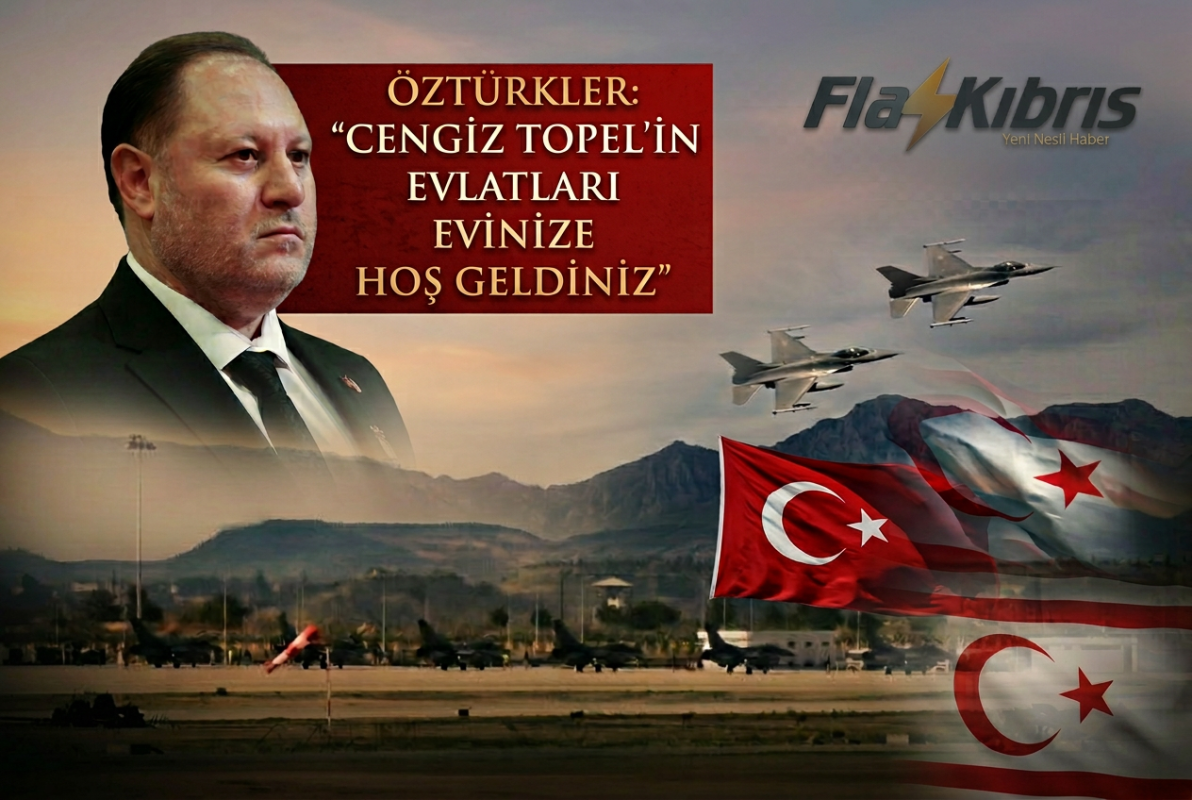 Öztürkler, Türk Uçaklarının KKTC'ye Gelişini Selamladı