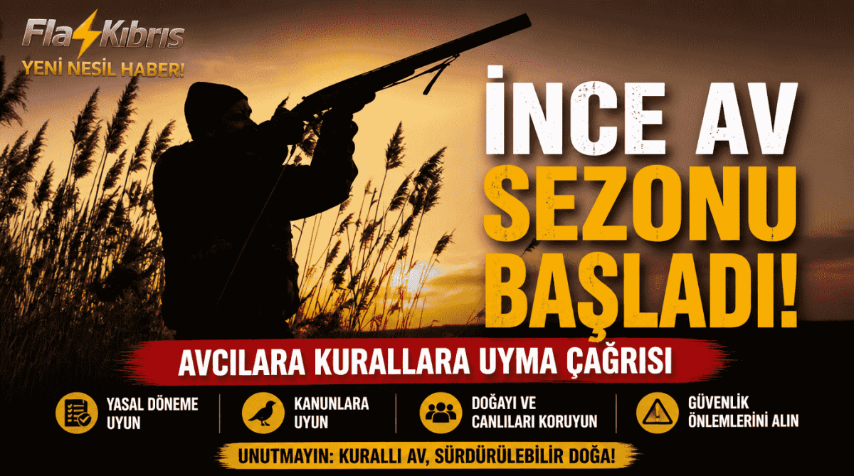 İnce Av Sezonu başladı: Avcılara kurallara uyma çağrısı