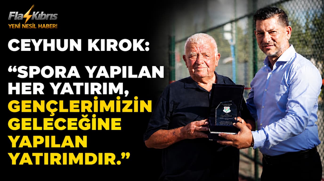 Kırok: Spora yapılan her yatırım, gençlerimizin geleceğine yapılan yatırımdır