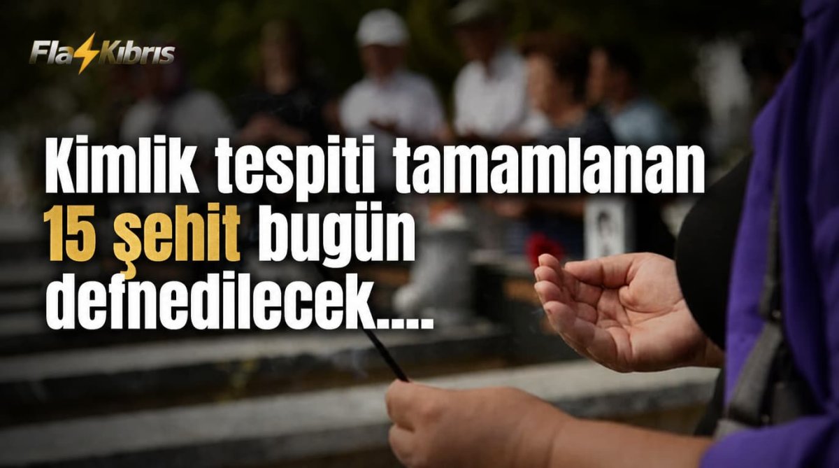 Kimlik tespiti tamamlanan 15 şehit bugün defnedilecek