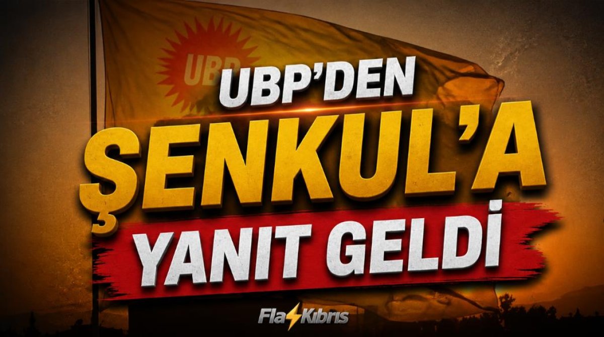 UBP'den Şenkul'a: Bizim işimiz sosyal medya fenomenliği değil, devlet yönetmektir!