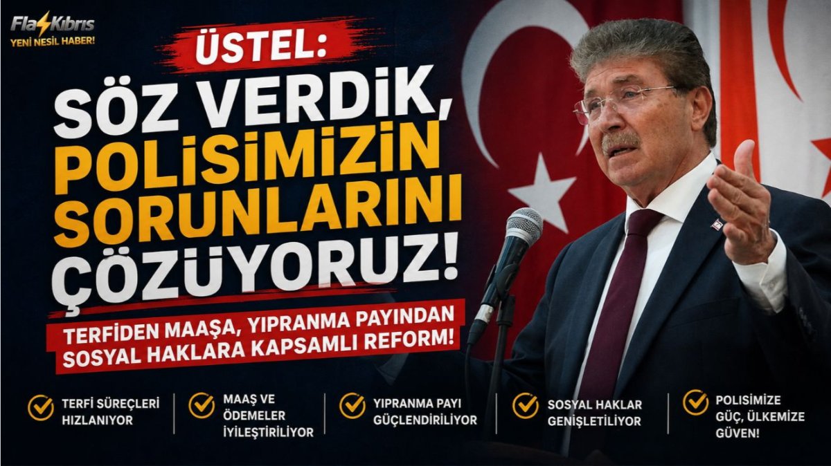 Ünal Üstel: Yıllardır konuşulanı değil, yıllardır yapılmayanı yapıyoruz