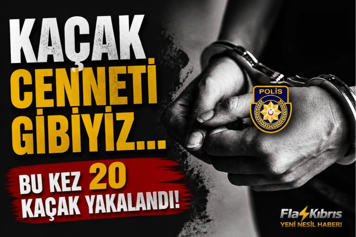 Ülkede izinsiz ikamet eden 20 kişi tutuklandı