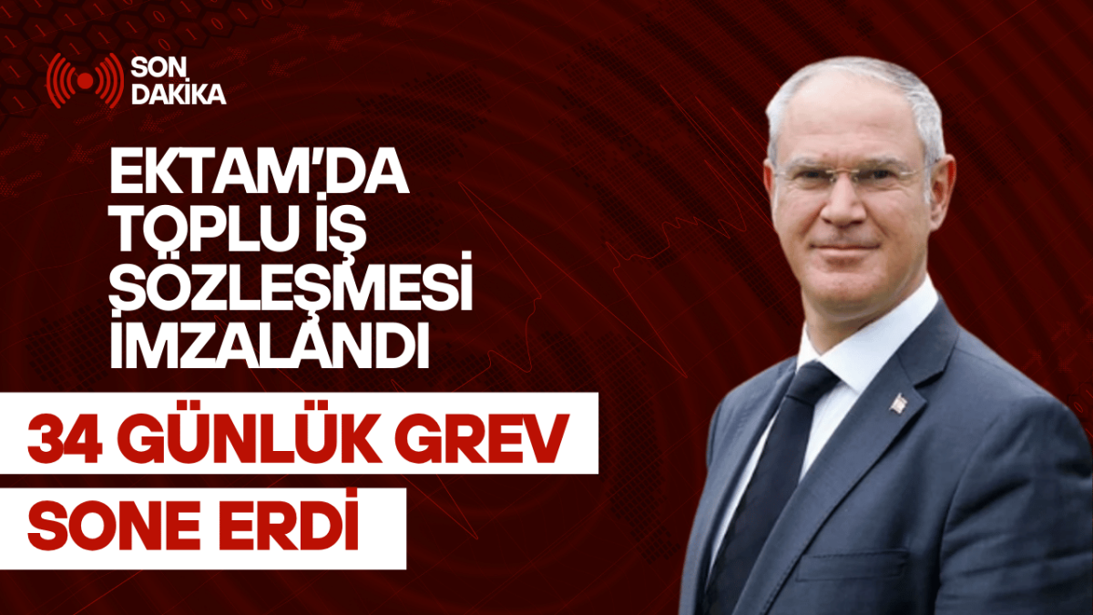 Bakan Hasipoğlu: Ektam’da toplu iş sözleşmesi imzalandı