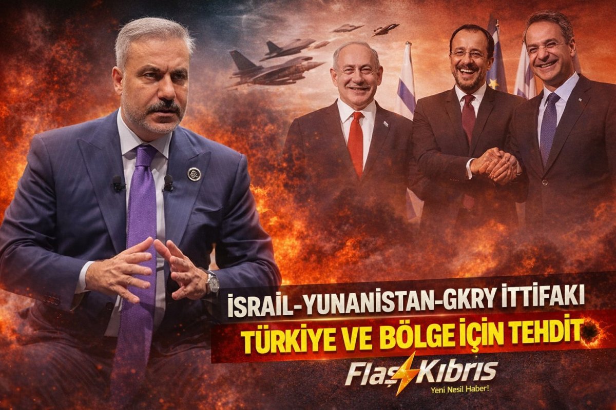 Hakan Fidan’dan İsrail-Yunanistan-GKRY ittifakına tepki