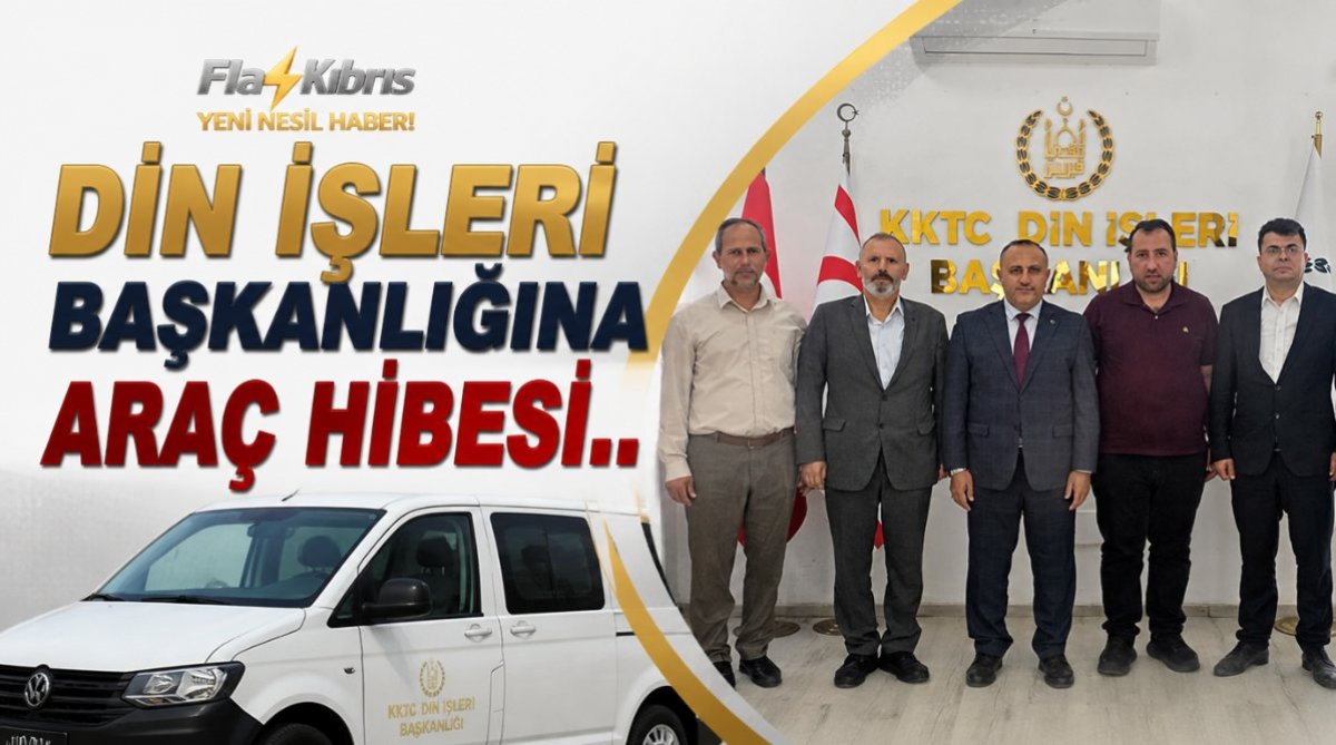 Din İşleri Başkanlığına Araç Hibesi