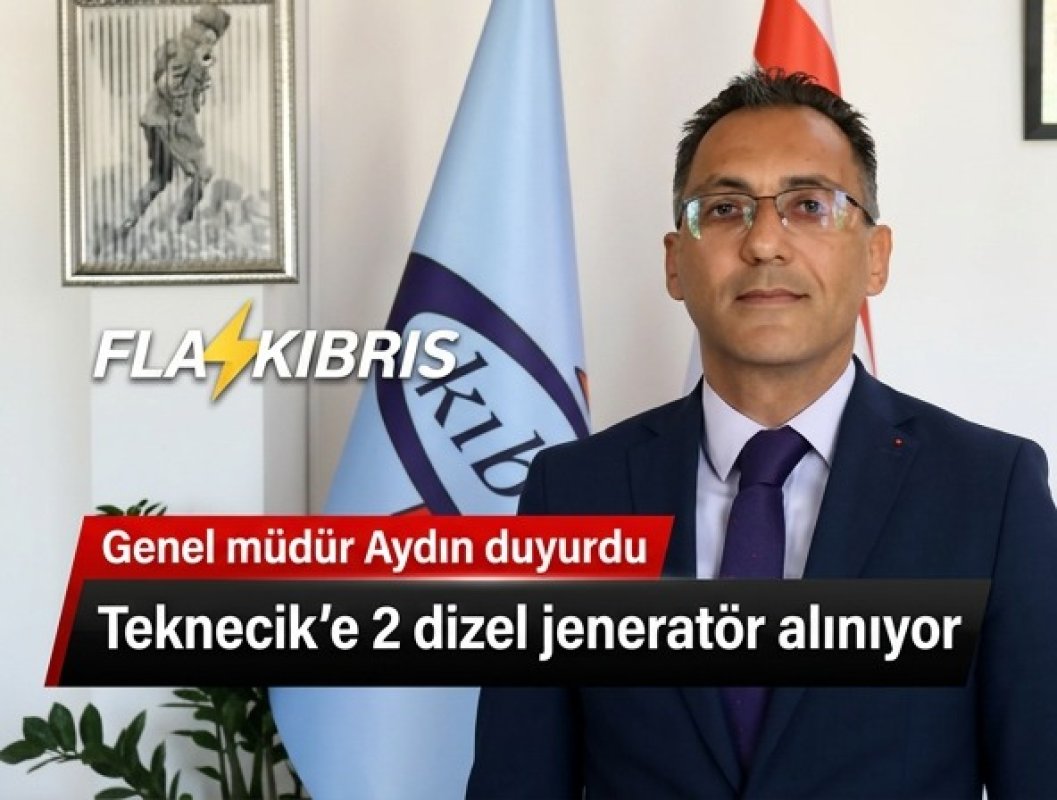 KIB-TEK’ten Teknecik’e 2 dizel jeneratör için ihale adımı
