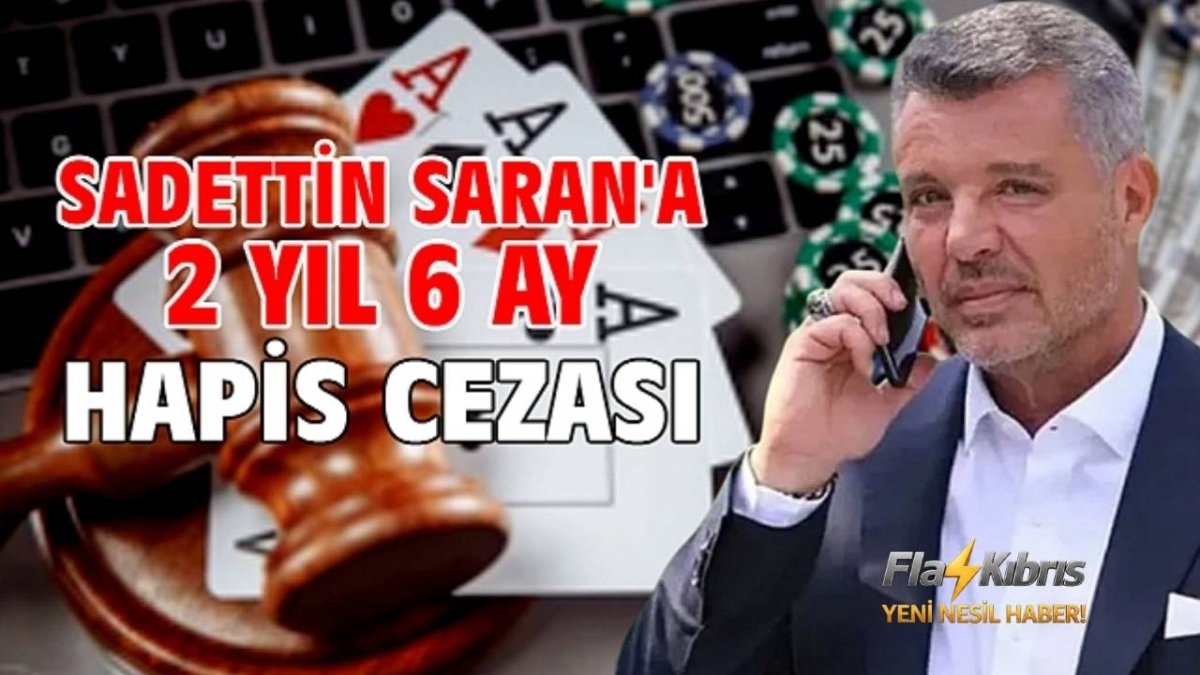 Sadettin Saran'a hapis cezası