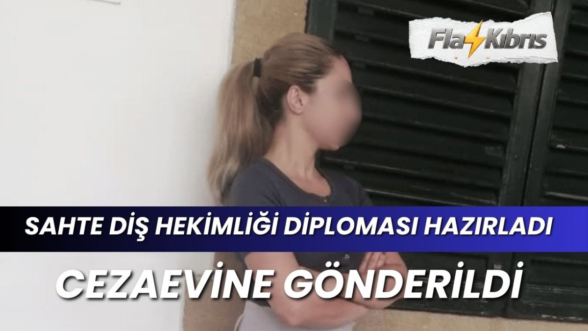 Sahte diş hekimliği diploması hazırlayan sanığa hapis cezası