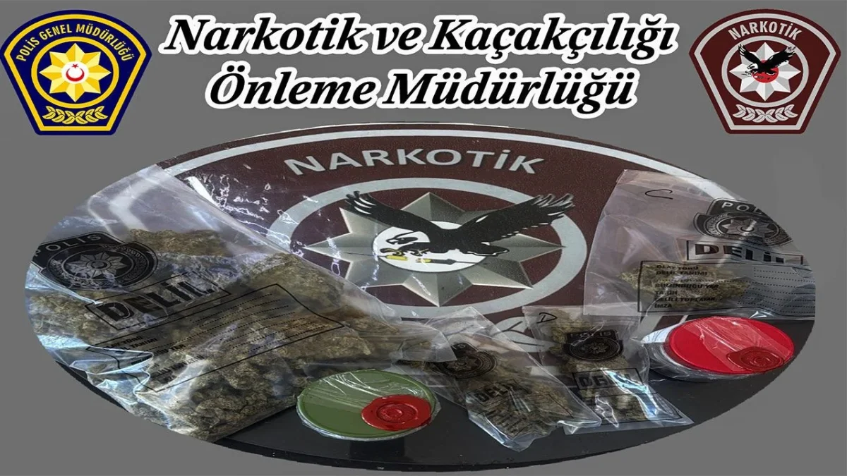 Girne’de 805 gram uyuşturucu ele geçirildi: 2 tutuklu