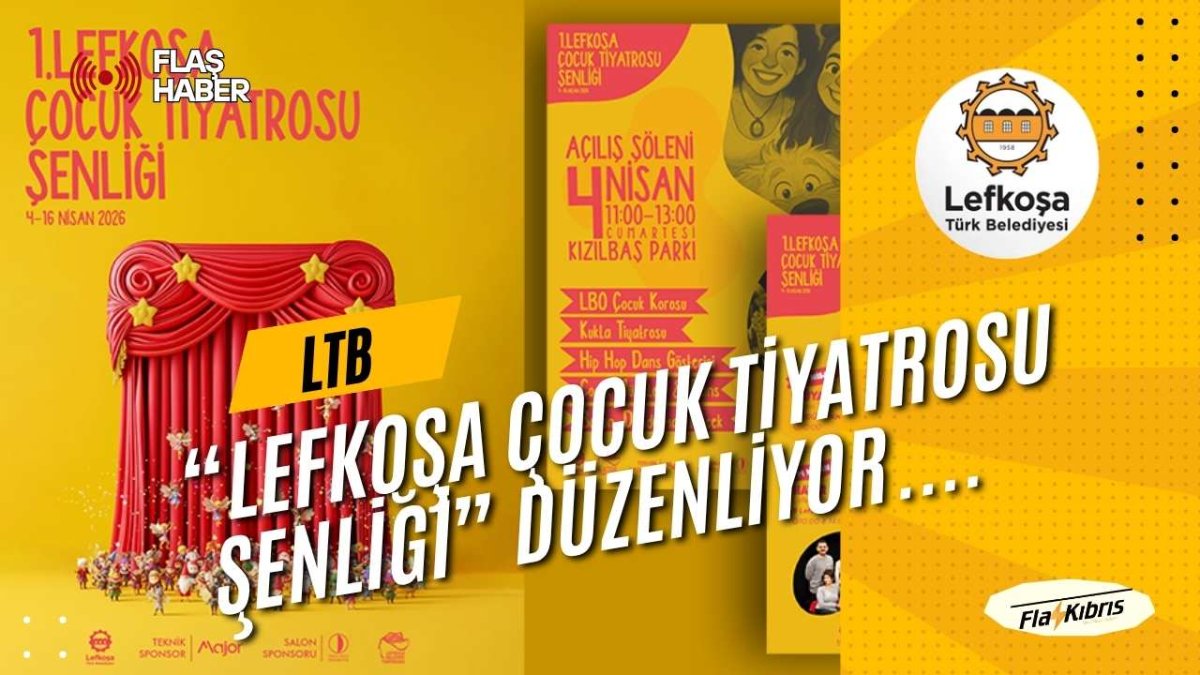 LTB, ilk kez “Lefkoşa Çocuk Tiyatrosu Şenliği” düzenliyor