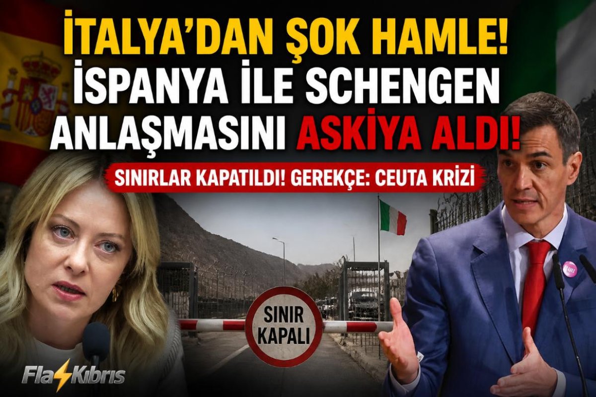 İtalya, İspanya ile Schengen anlaşmasını askıya aldı, sınırları kapattı