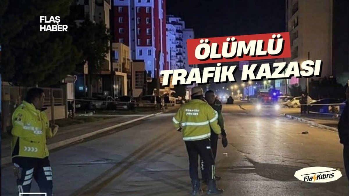 Gazimağusa’da alkol tesiri altındaki sürücünün çarptığı yaya hayatını kaybetti