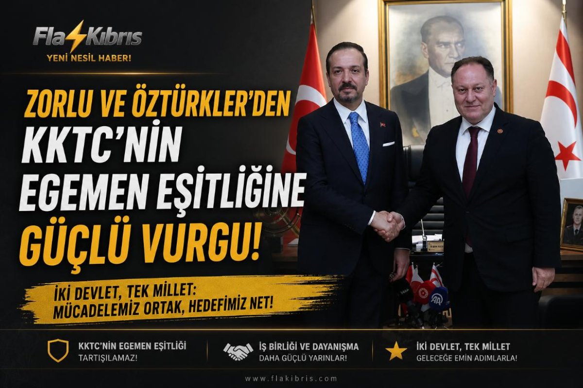 Ziya Öztürkler, Kürşad Zorlu'yu kabul etti