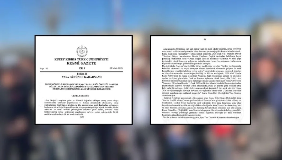 Uzlaşı beklenirken karar Resmi Gazete'de yayımlandı: Hayat pahalılığı düzenlemesi yürürlüğe girdi!