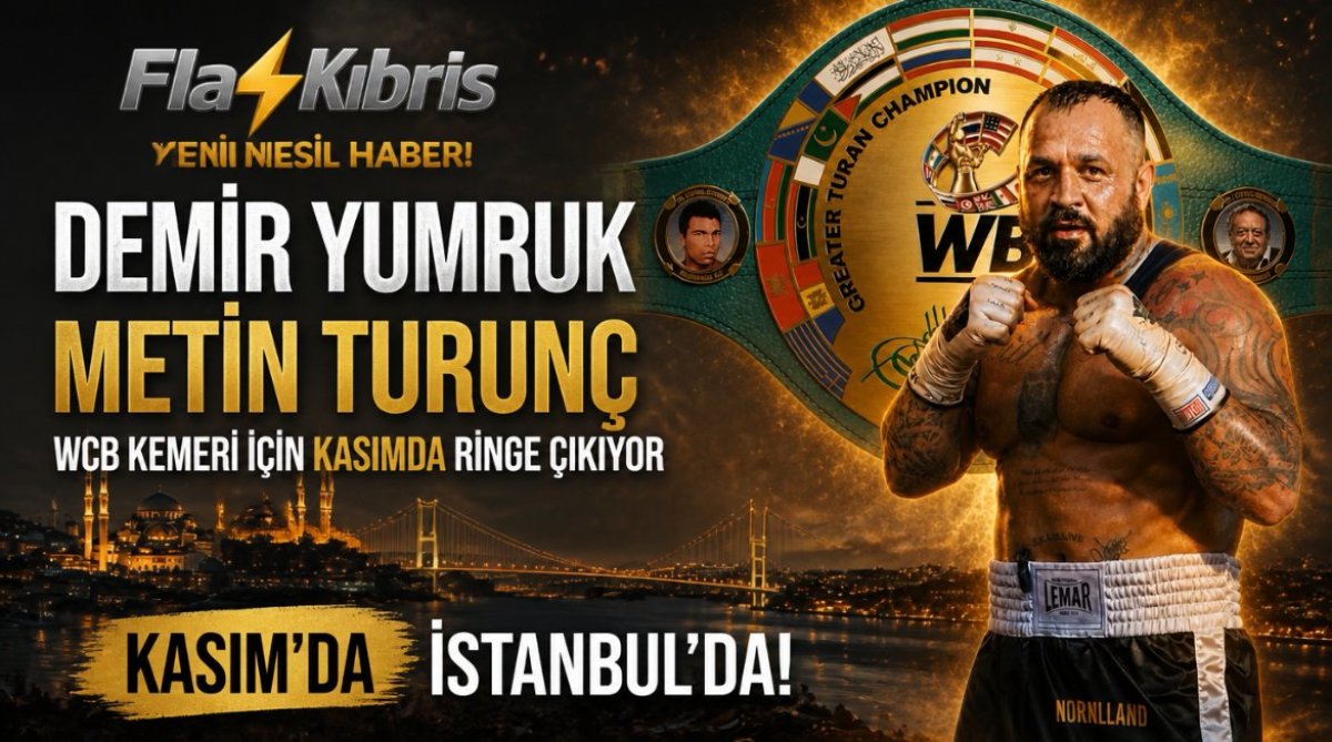 Demir Yumruk Metin Turunç, WCB Kemeri İçin Kasımda Ringe Çıkıyor