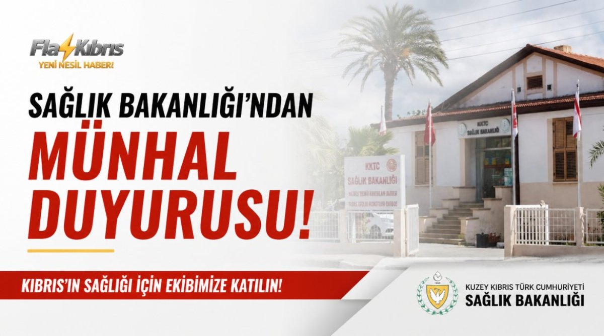 Sağlık Bakanlığı'ndan münhal duyurusu