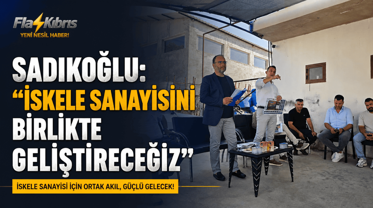 Serkan Kırmızı: “Birlikten Güç Doğar” – İskele Sanayi Sitesi İçin Sanayi Komitesi Kuruldu