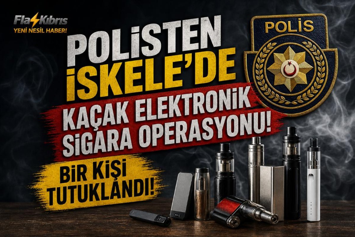 Gümrüğe beyan edilmemiş 22 adet elektronik sigara ele geçirildi