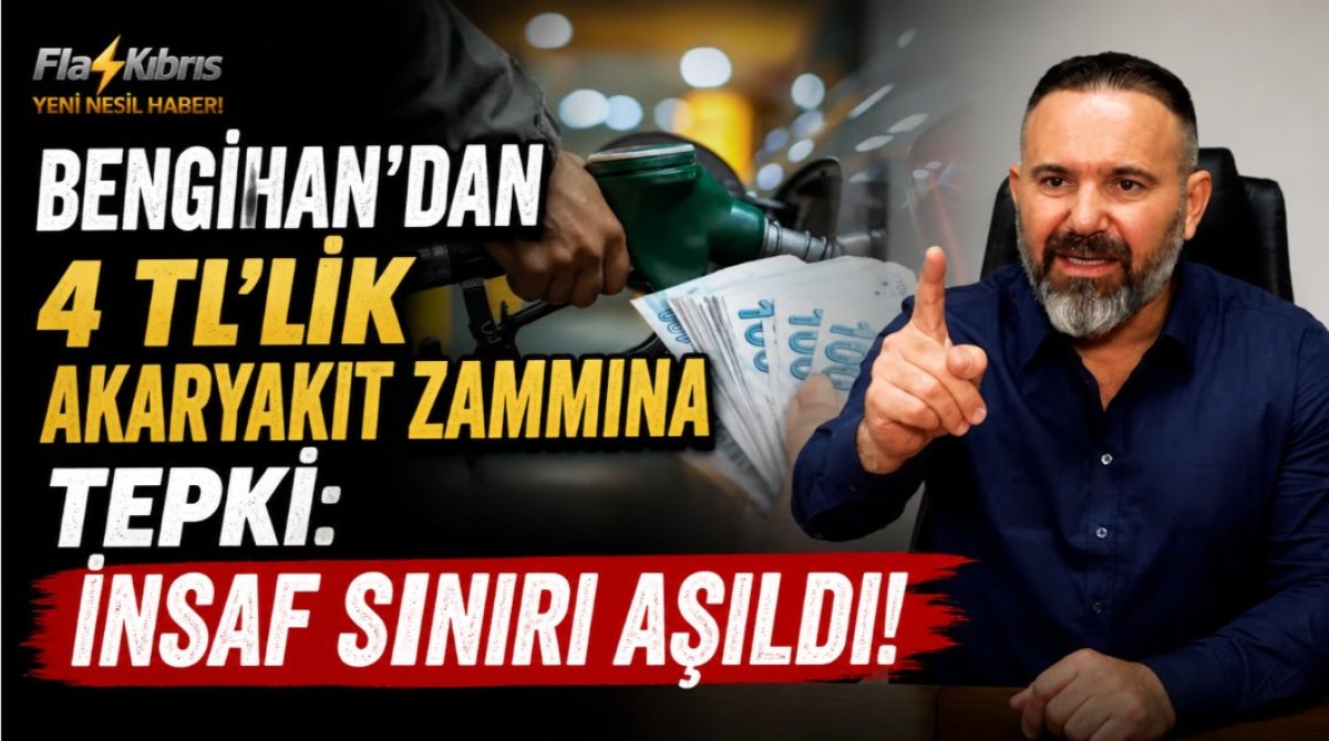Bengihan’dan 4 TL’lik Akaryakıt Zammına Tepki