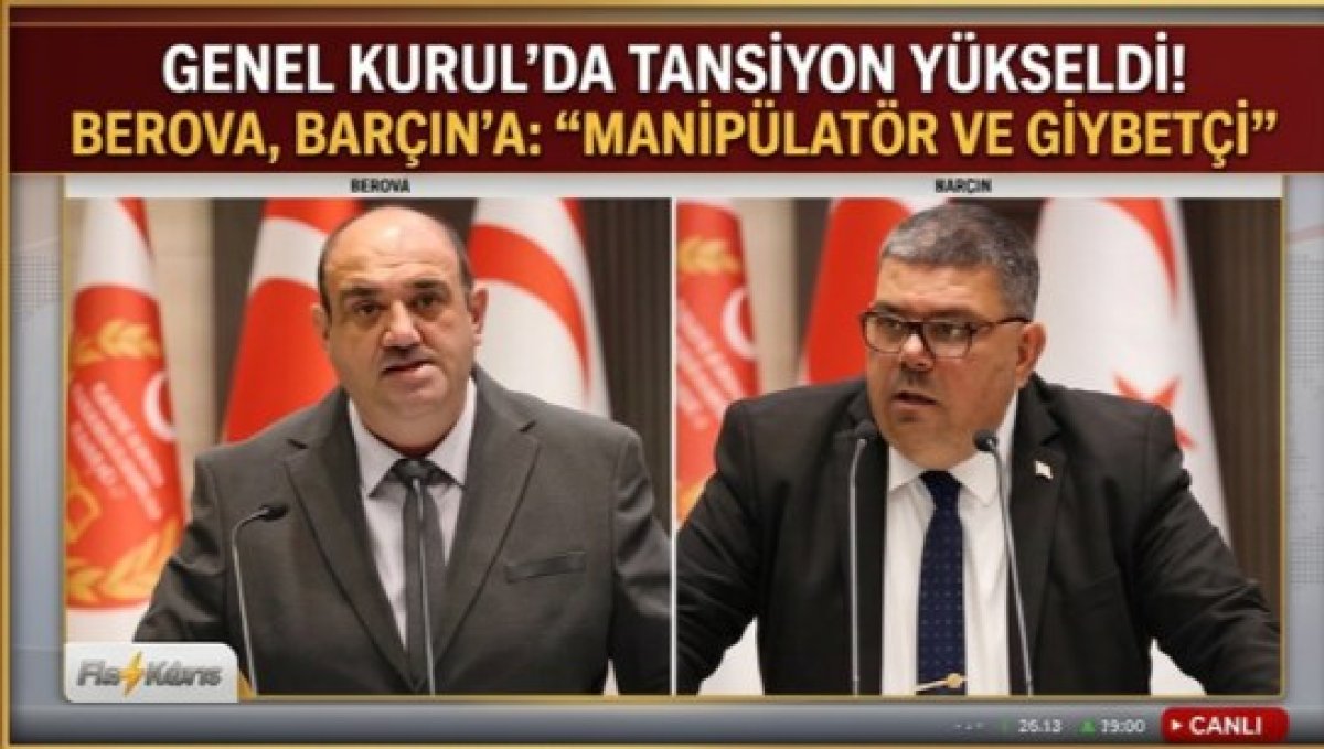 Genel Kurul’da tansiyon yükseldi: Berova, Barçın’a ‘manipülatör’ ve ‘gıybetçi’ dedi