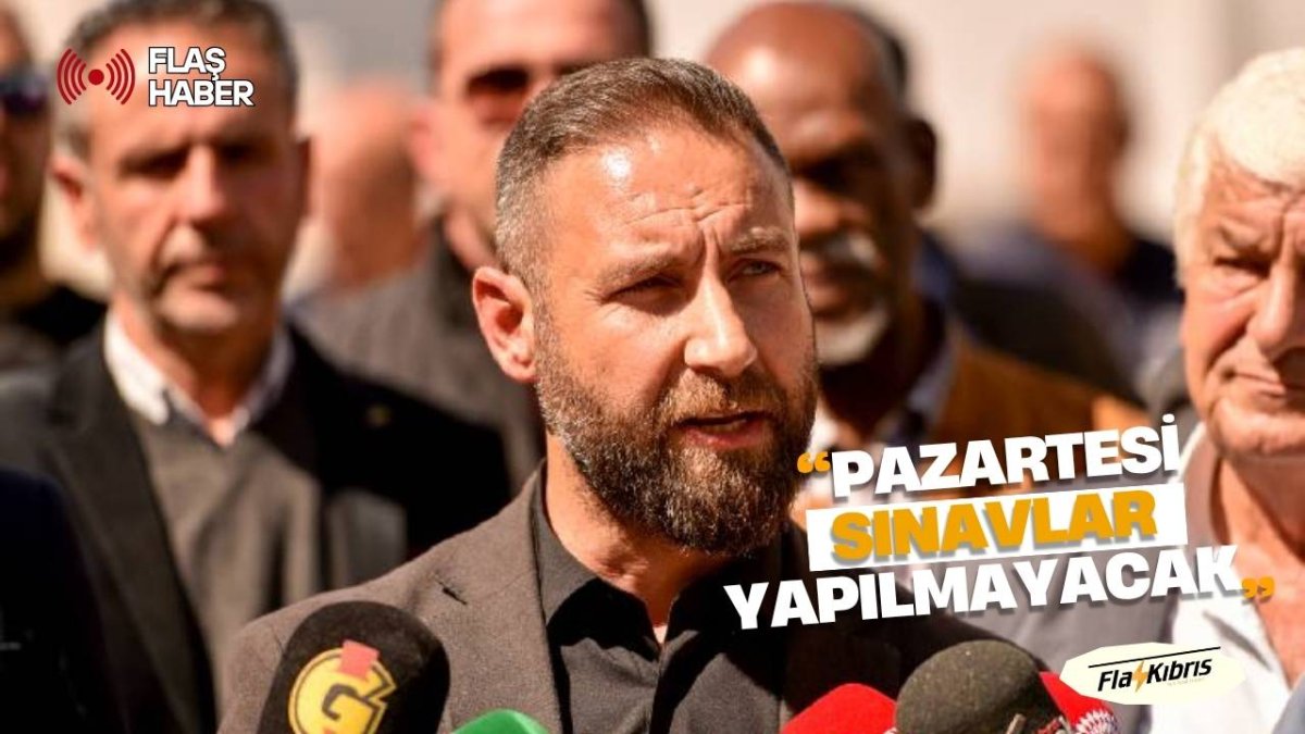 Maviş, pazartesi genel grev nedeniyle sınavların olmayacağını açıkladı: Öğretmenlere güvenin!