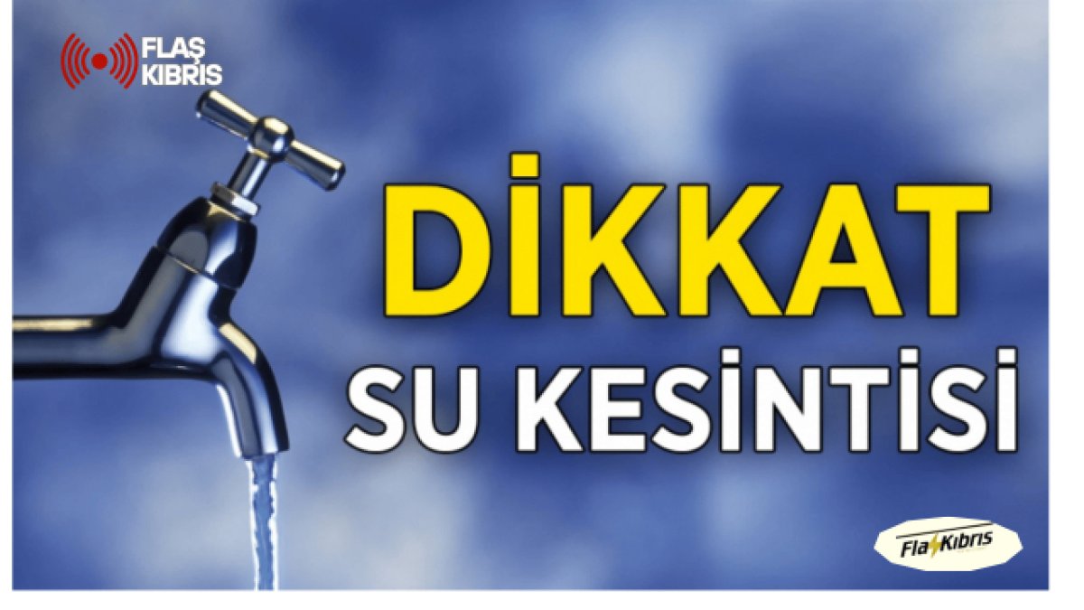 Değirmenlik ve Tepebaşı depolarından beslenen yerlerde yarından itibaren su kesintisi yapılacak