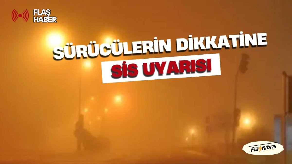 Karaağaç-Alevkayası yolunda yoğun sis