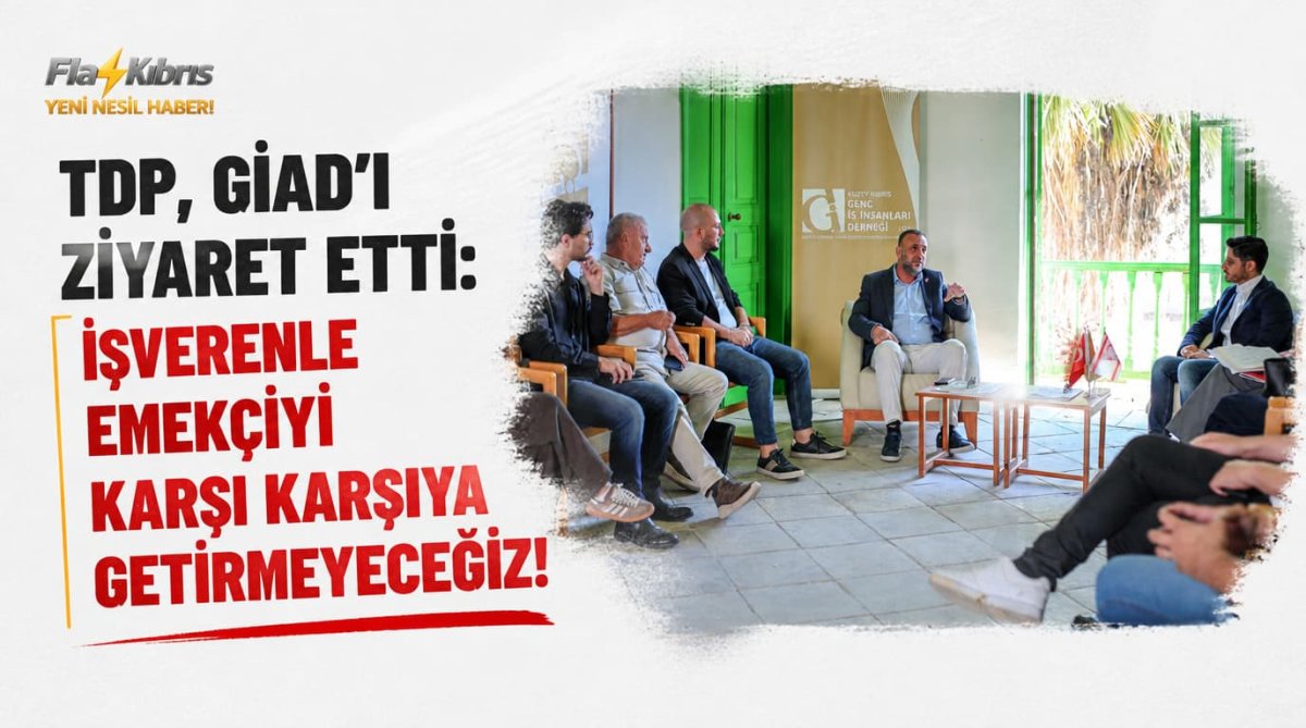 TDP, GİAD'ı ziyaret etti: İşverenle emekçiyi karşı karşıya getirmeyeceğiz