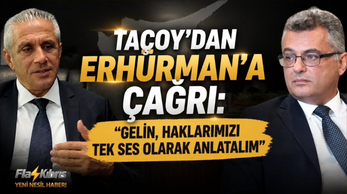 Taçoy’dan Erhürman’a çağrı: “Gelin, haklarımızı tek ses olarak anlatalım”