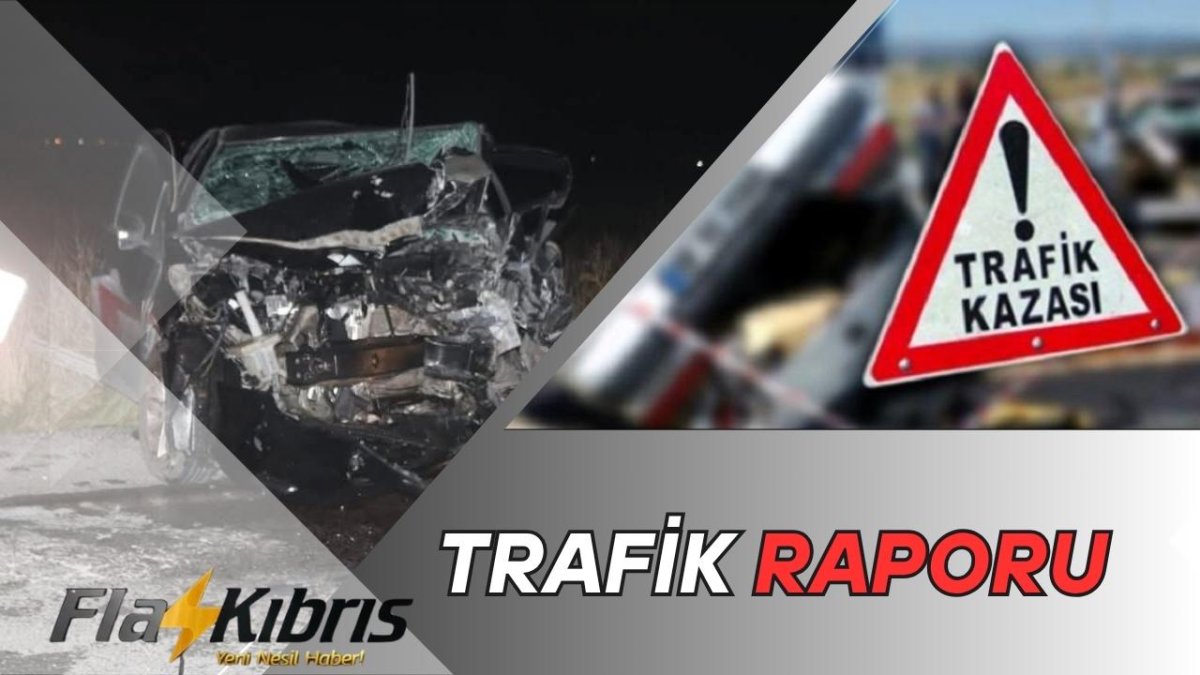 Haftalık trafik raporu: 55 kazada 31 kişi yaralandı, bin 327 kişi rapor edildi