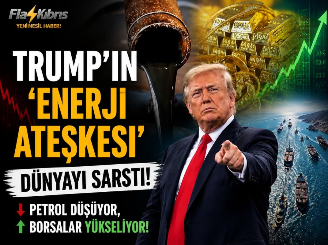 Trump'ın 'enerji ateşkesi' çıkışı: Petrol düşüyor, borsalar yükseliyor