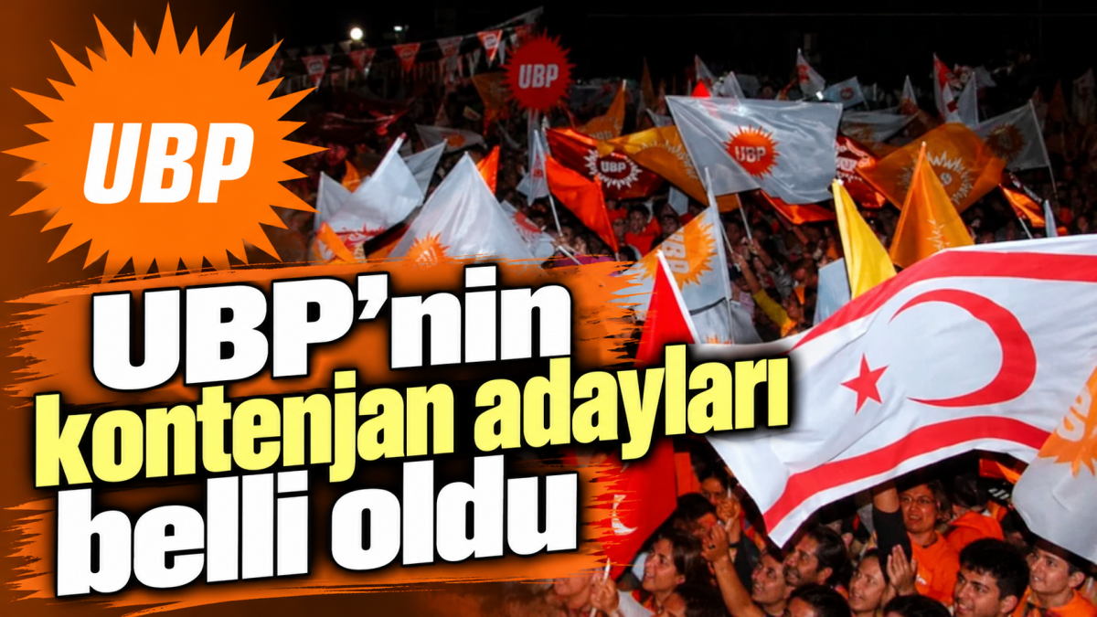 Ulusal Birlik Partisi (UBP) Merkez Yönetim Kurulu toplandı