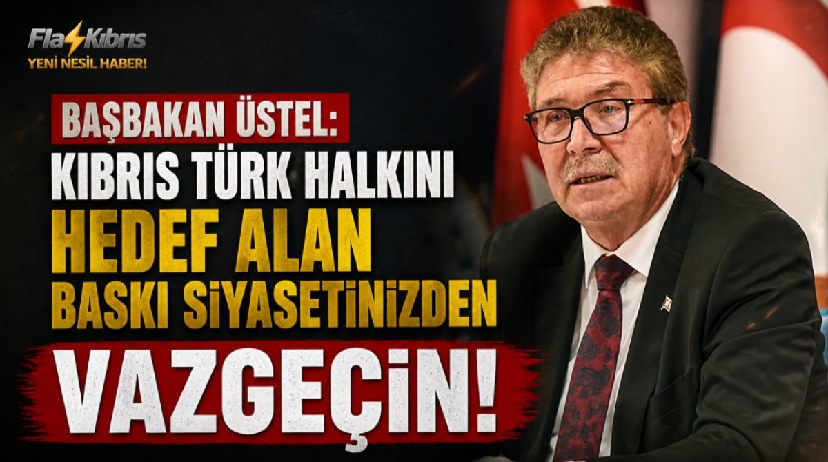 Üstel’den EXIT’in çekilmesi sonrası Rum Yönetimi’ne tepki: Baskı siyasetinizden vazgeçin!