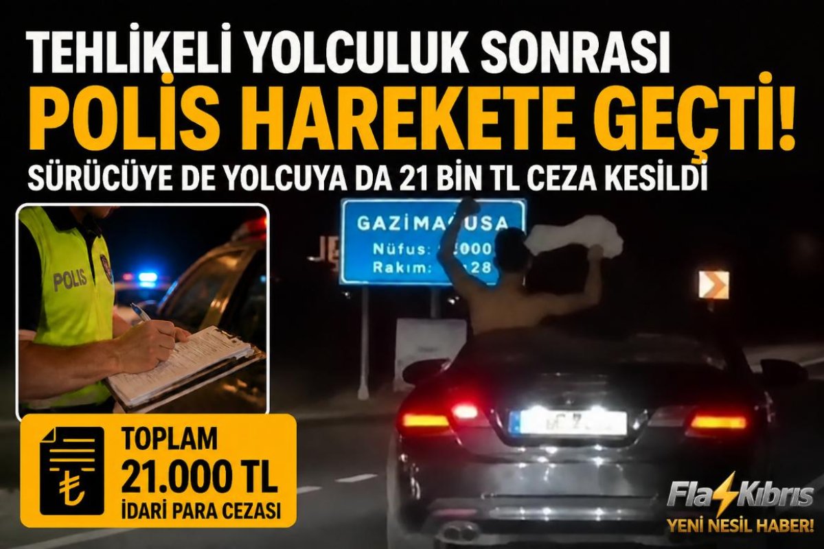 Tehlikeli yolculuk sonrası polis harekete geçti