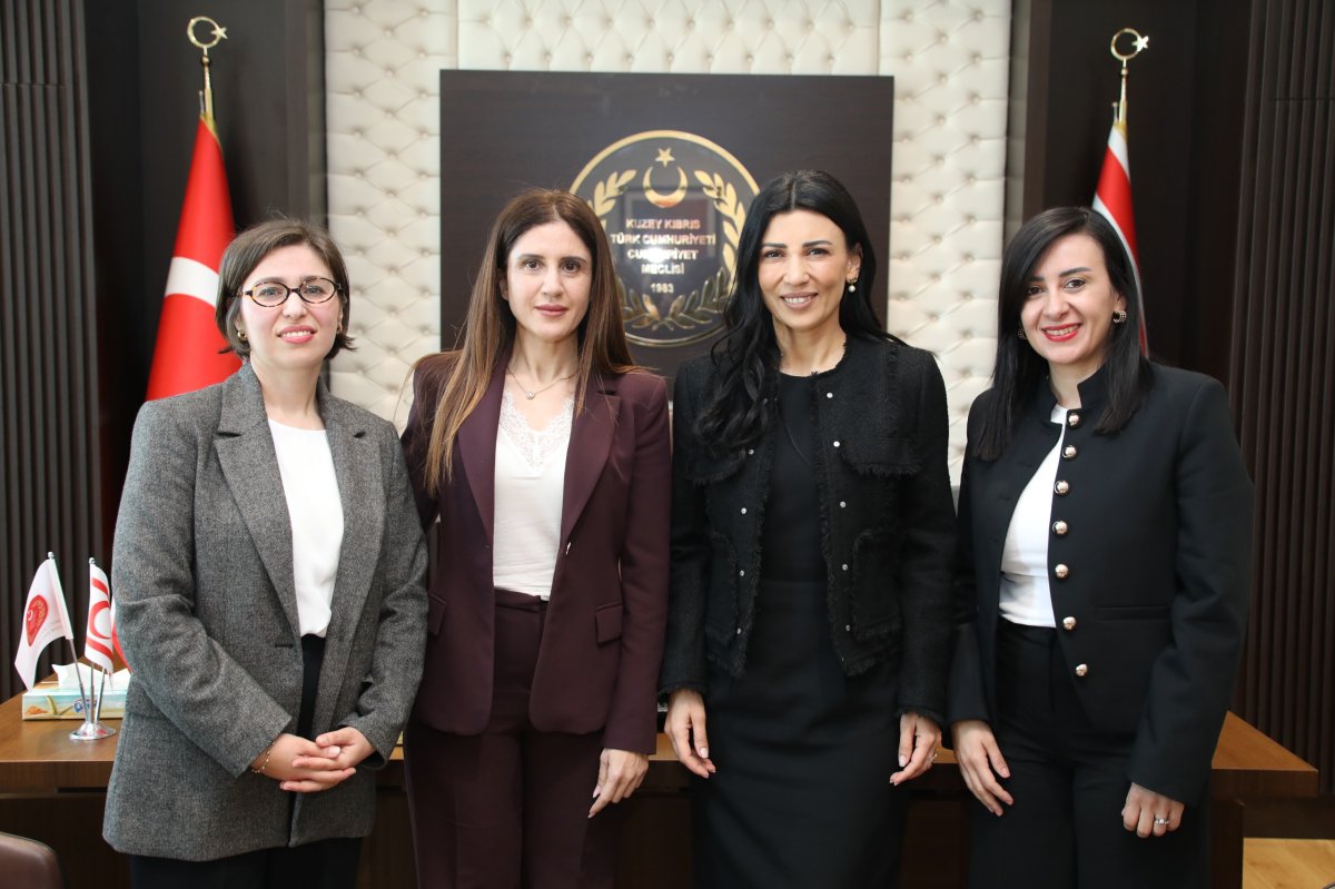 Özdenefe, Kuzey Kıbrıs Gayrimenkul Değerleme Uzmanları Birliği Derneği Heyetini Kabul Etti