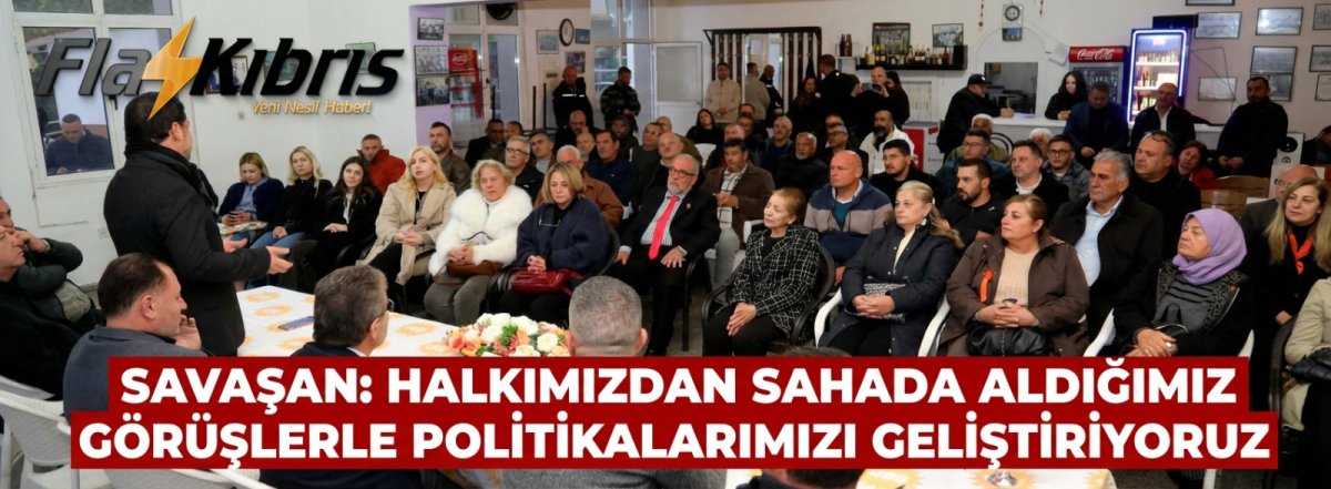 Savaşan'dan Lefke için teşekkür paylaşımı